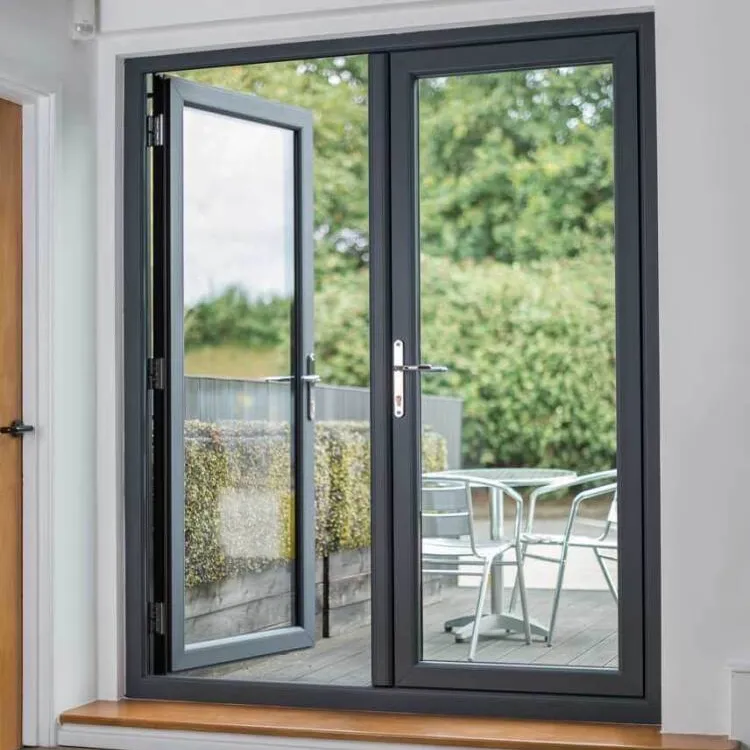 Portes à battants en alliage d'aluminium