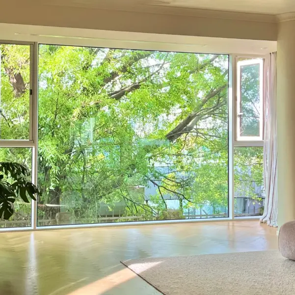 Fenêtres du sol au plafond en alliage d'aluminium