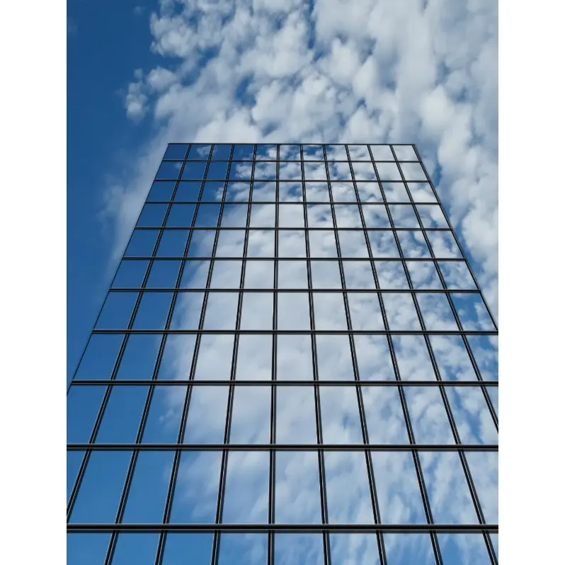 Verre Low-E pour murs-rideaux