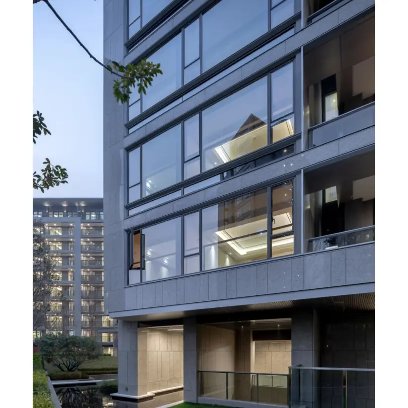 Système d'unités intégrées aux murs-fenêtres